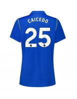 Chelsea Moises Caicedo #25 Domácí Dres pro Dámské 2026-27 Krátký Rukáv